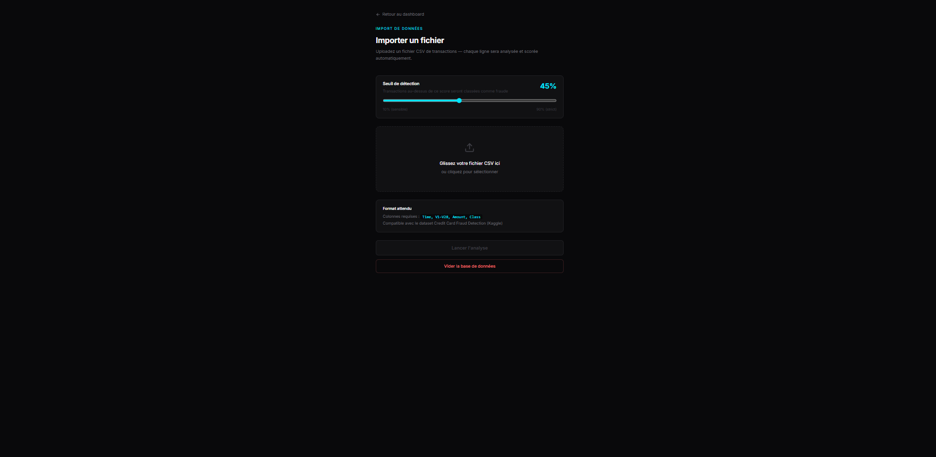 CSV Upload & Batch Scoring